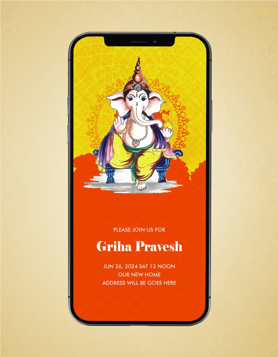 Griha Pravesh Invitation Templates