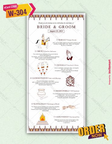 Hindu Wedding Invite