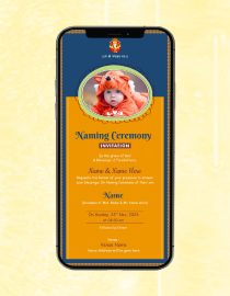 Naming Ceremony Invitation