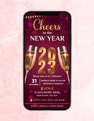 New Year Invite eCard,