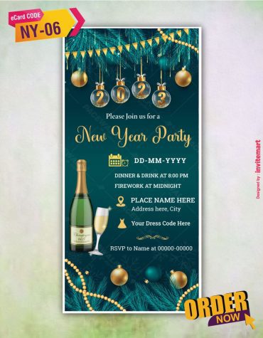 New Year card