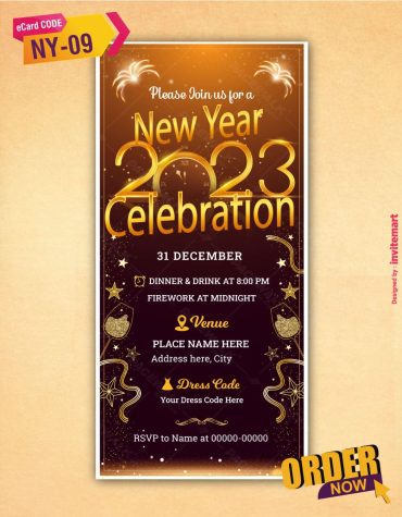 New Year's Invite