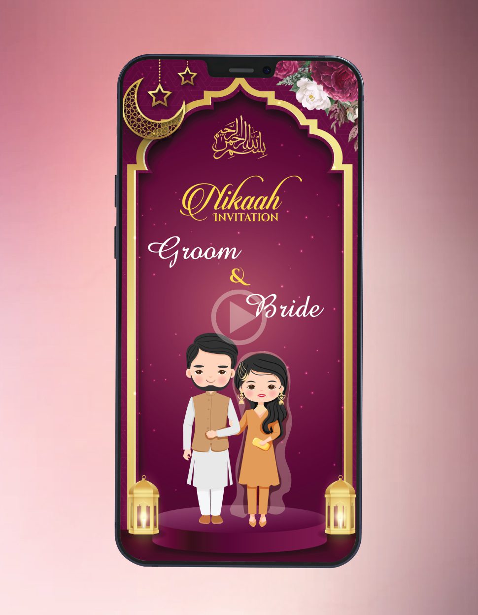 Nikah Invitation Video