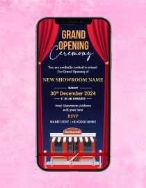 Showroom Grand Opening Invitation