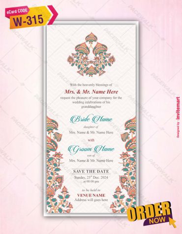 Wedding Invitation Card