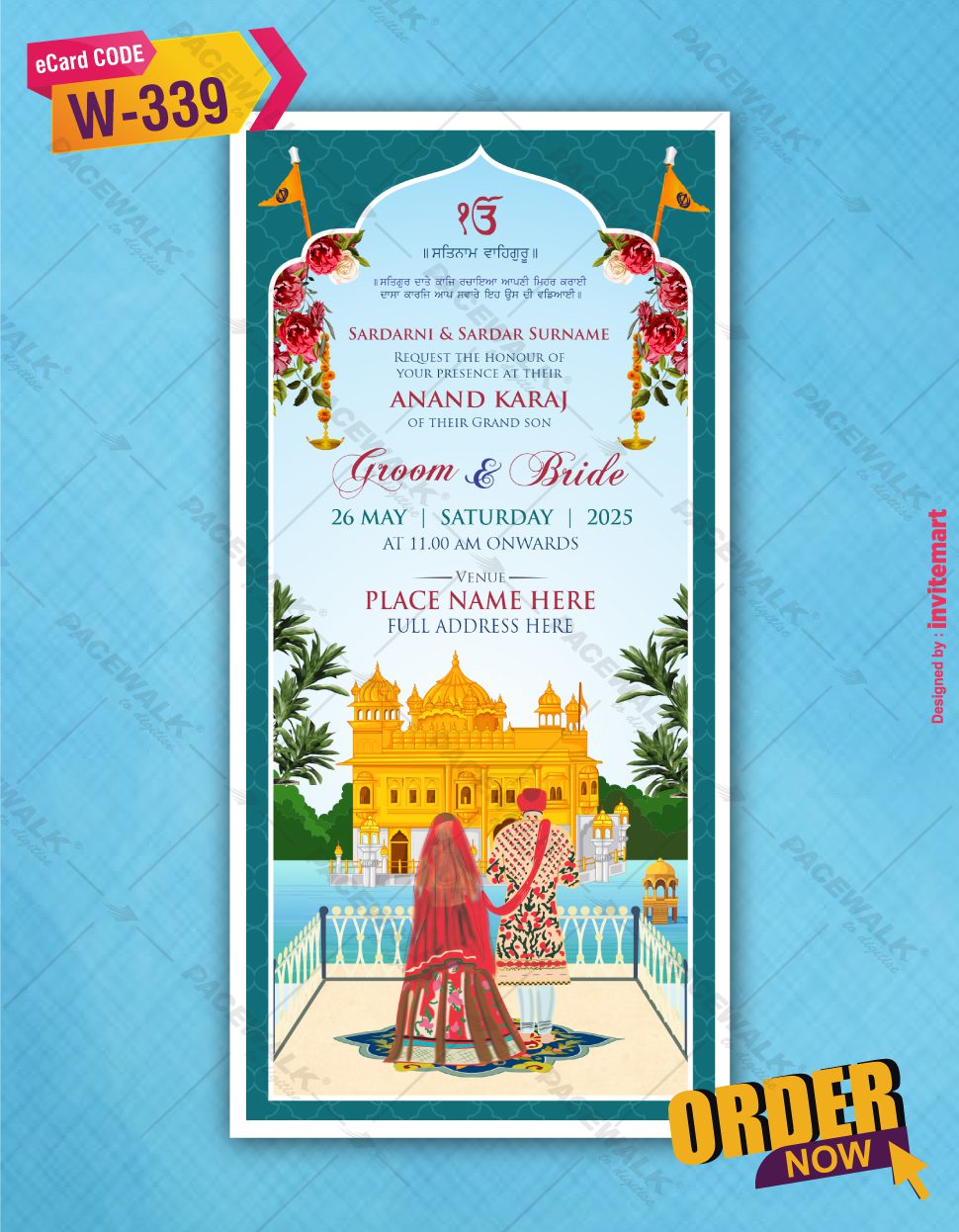 Anand Karaj Invite