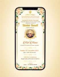 Dastar Bandi Invitation