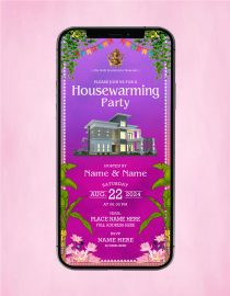 Housewarming Party Invitation Card