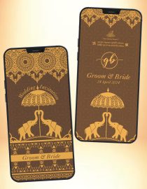 Traditional Marriage Invitation