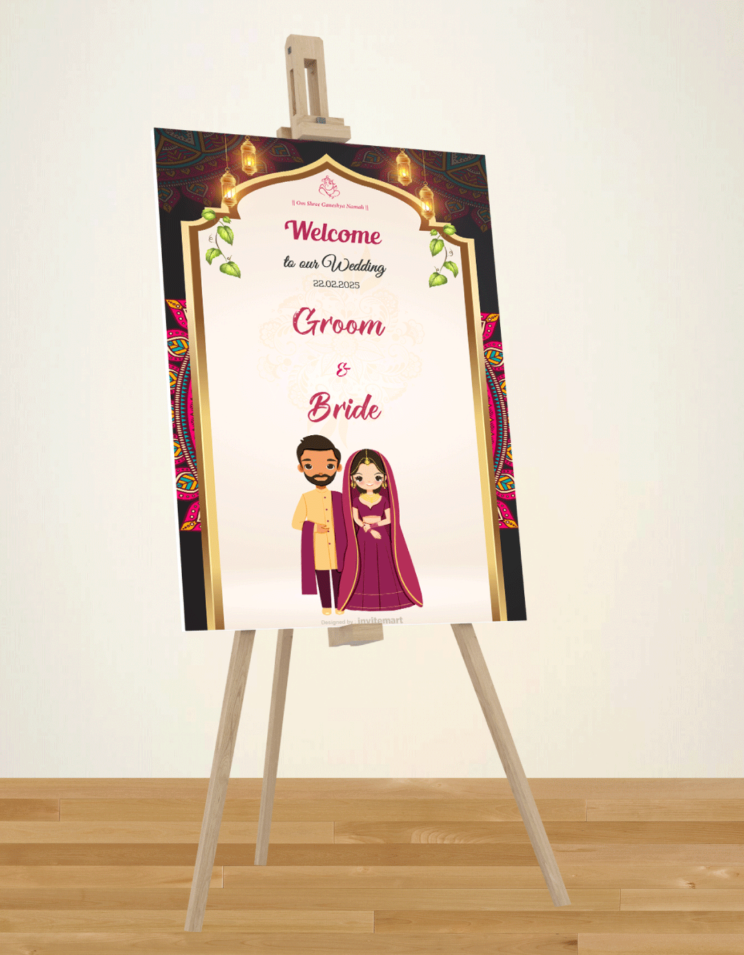 Wedding Ceremony Sign Board