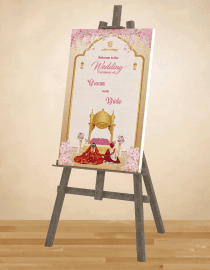 Anand Karaj Welcome Sign
