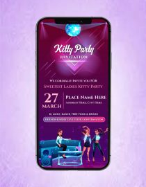 Kitty Party Invitation