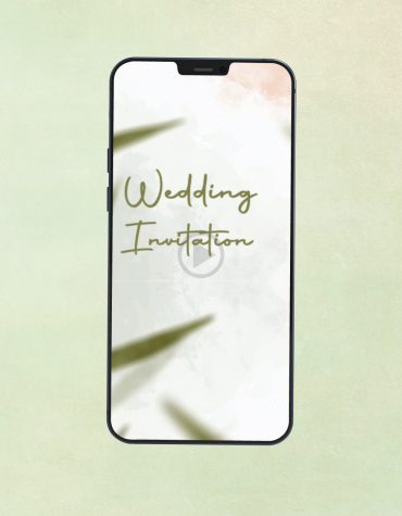 Leaf Theme Wedding Invitation Video