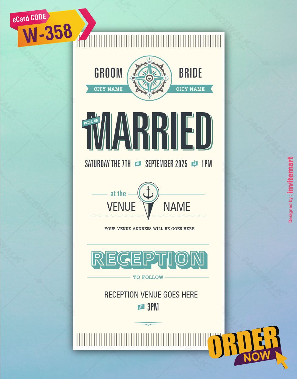 Marriage Invitation Card
