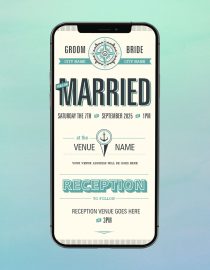 Marriage Invitation Card