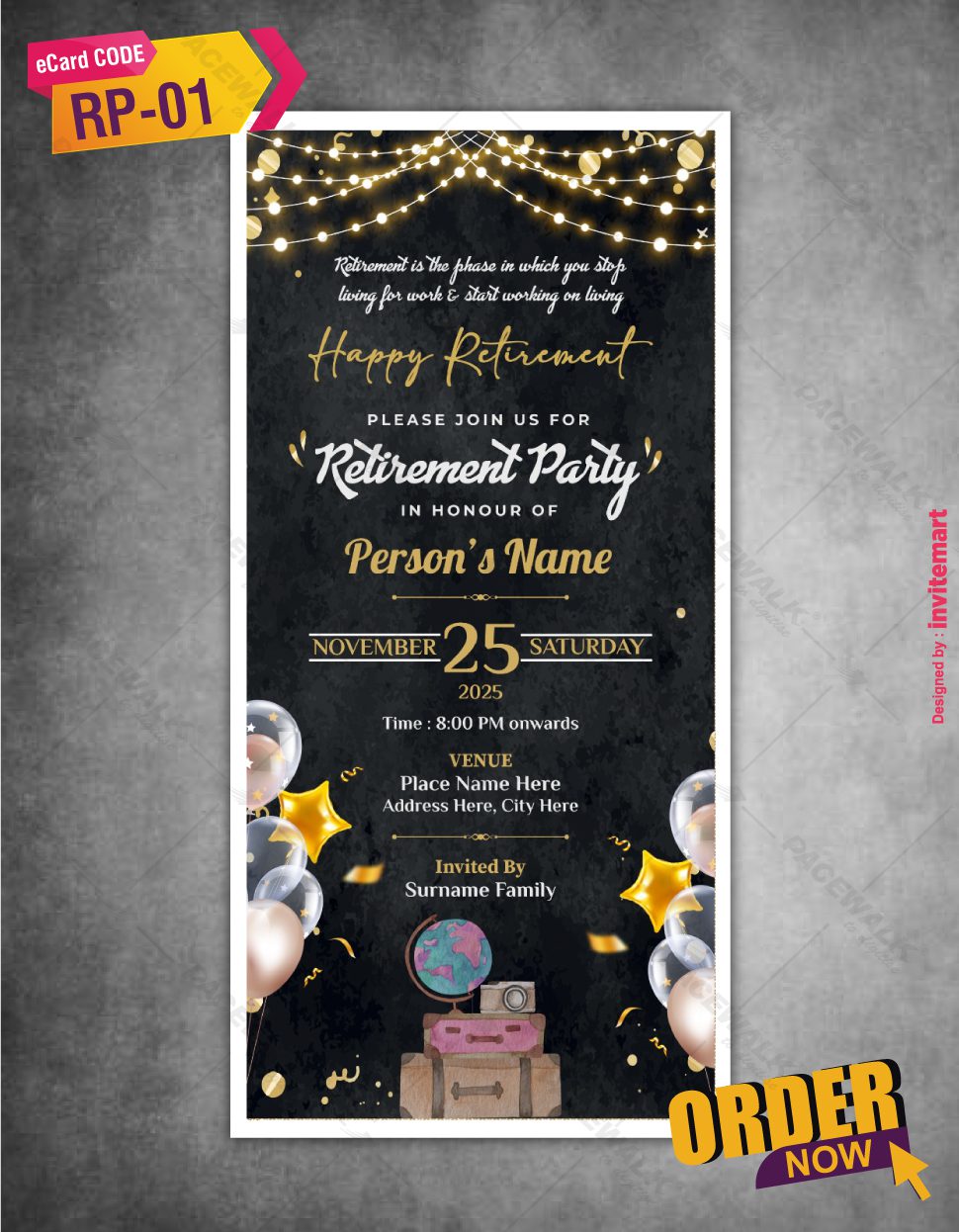 Retirement Party Invitation