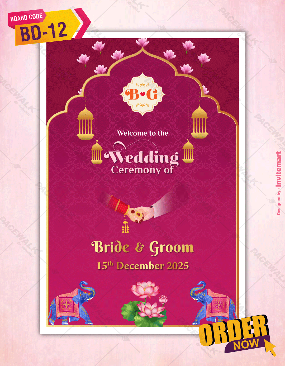Wedding Welcome Board