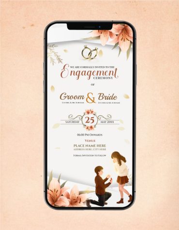 Engagement Invitation Template