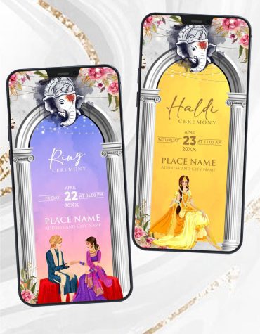 Multiple Function Wedding Invitation Pdf
