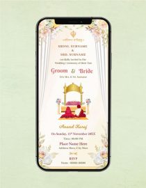 Punjabi Anand Karaj Wedding Invitation