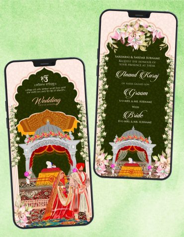 Punjabi Wedding Invitation