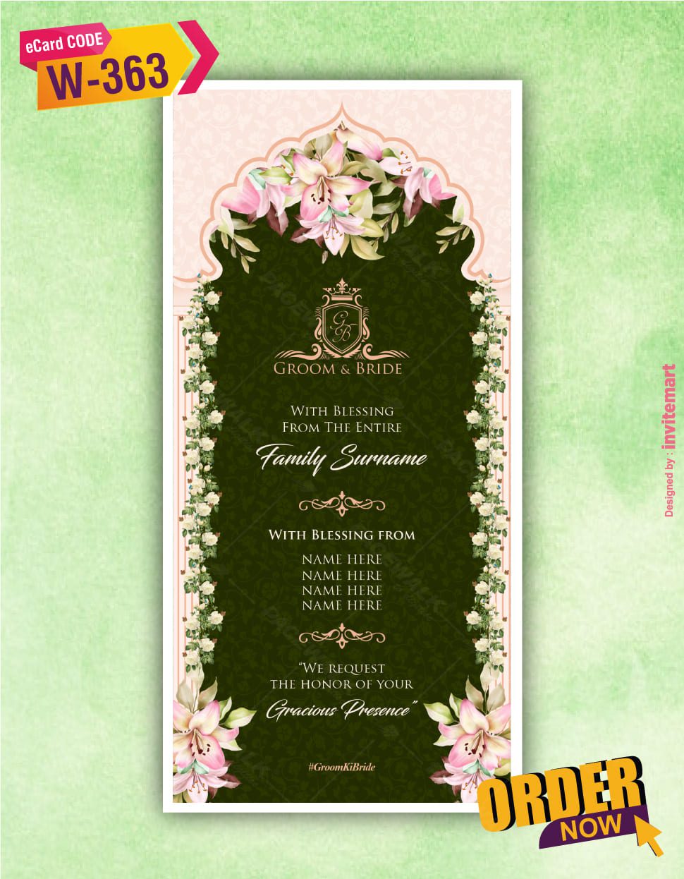 Punjabi Wedding Invitation
