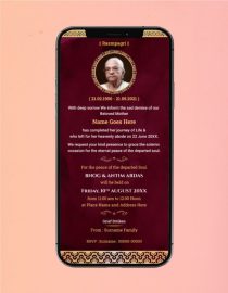 Rasam Pagri Card Template