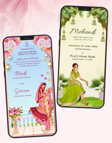 Multi Event Wedding Invitation Pdf