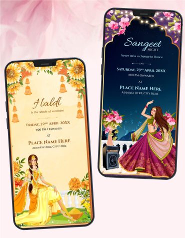Multi Event Wedding Invitation Pdf