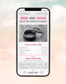 Digital Christian Wedding Invitation