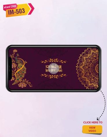Wedding Invitation Video Templates
