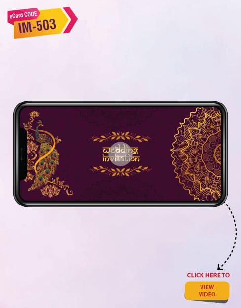 Wedding Invitation Video Templates