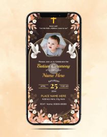 Baptism Video Invitation