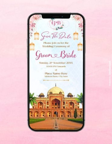 Destination Save The Date Invitation