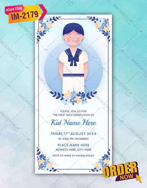 Holy Communion Invitation