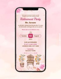 Retirement Invitation