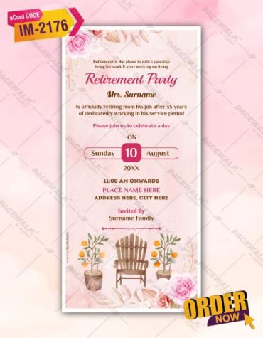 Retirement Invitation