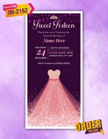 Sweet Sixteen Invitations