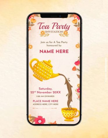 Tea Party Invitation
