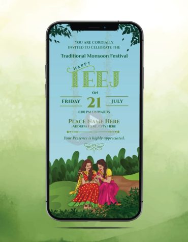 Teej Celebration Invitation Video