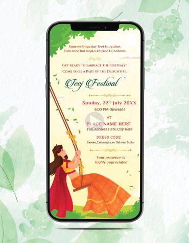 Teej Invitation Video