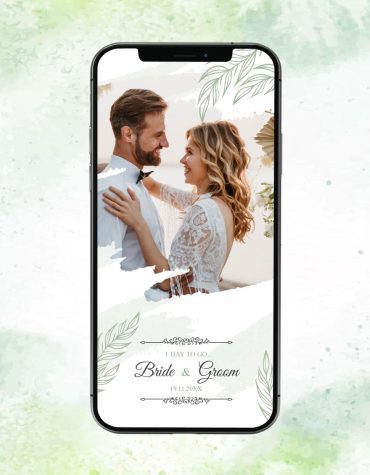 1 Day To Go Wedding Countdown