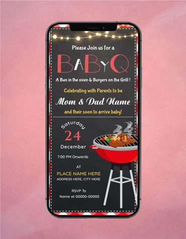 Baby Q Invitation