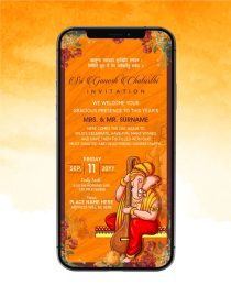 Ganpati Invitation Template