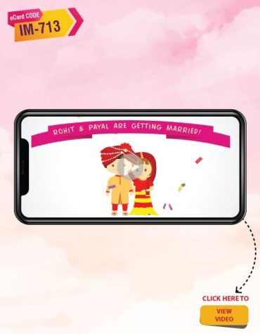 Love Story Wedding Invitation Video