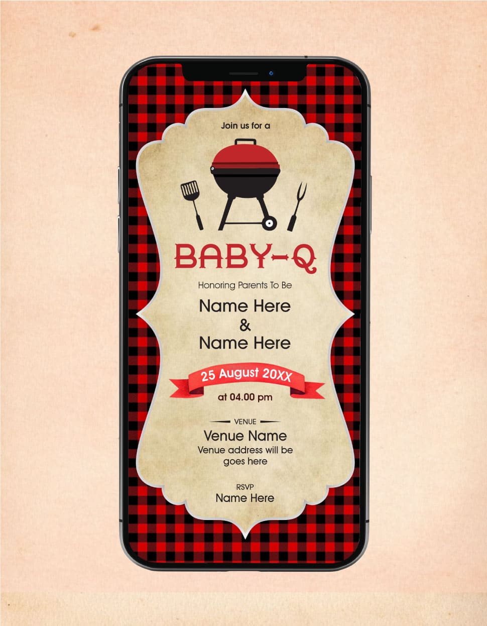 BaByQ Baby Shower Invitations