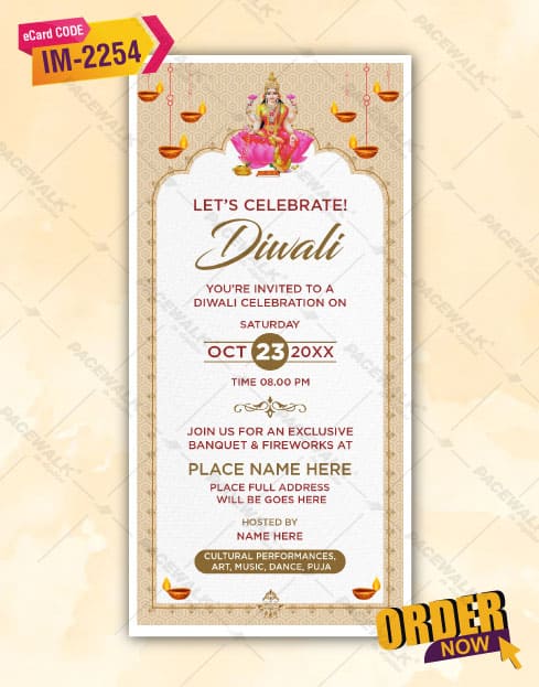 Diwali Invitation