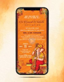 Ganpati Invitation Card Video