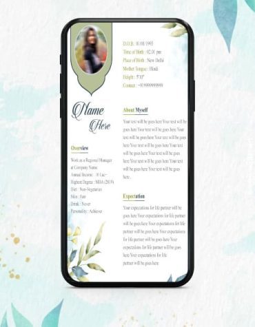 Marriage Biodata