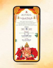 Online Ganpati Invitation Video